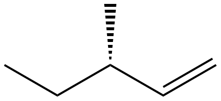 Image of (S)-3-methyl-1-pentene