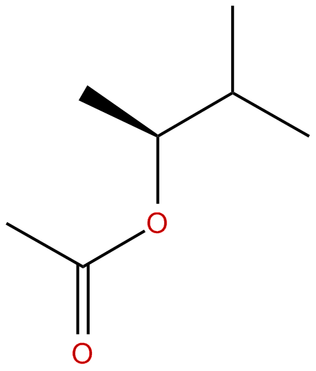 Image of (S)-3-methyl-2-butyl acetate