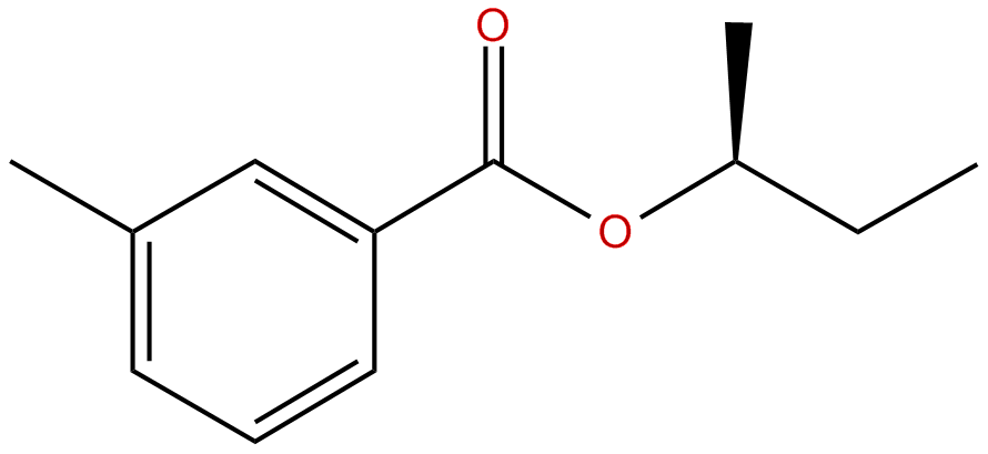 Image of (S)-3-methyl-2-butyl benzoate