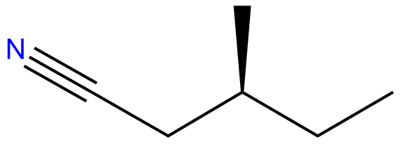 Image of (S)-3-methylpentanenitrile