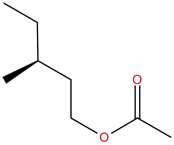 Image of (S)-(+)-3-methylpentyl ethanoate