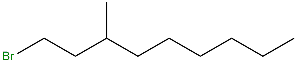 Image of (+)-1-bromo-3-methylnonane