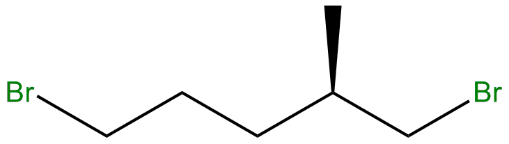 Image of (+)-(R)-2-methyl-1,5-dibromopentane