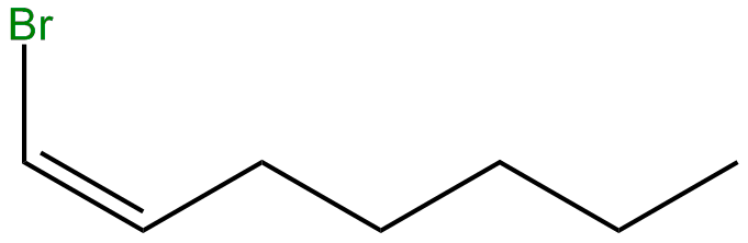 Image of (Z)-1-bromo-1-heptene