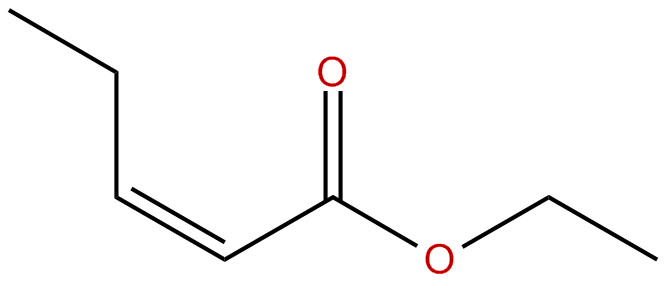 Image of (Z)-2-Pentenoic acid ethyl ester