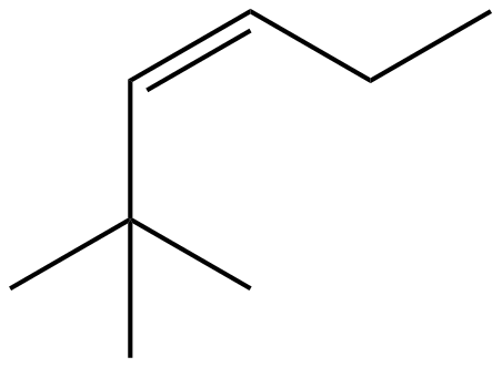 Image of (Z)-2,2-dimethyl-3-hexene
