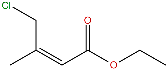 Image of (Z)-ethyl 4-chloro-3-methyl-2-butenoate